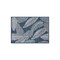 World Rug Gallery Distressed Palm Leaves Textured Flat Weave Indoor/Outdoor Area Rug 2' x 3' Navy 114NAVY2X3 - alternate 4